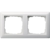 GIRA 021203 Abdeckrahmen 2fach Standard 55 Reinweiß glänzend GIRA 021203 Abdeckrahmen 2fach Standard 55 Reinweiß glänzend