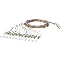 Metz ST-Pigtail SET G50/125 150M1AO0020E türkis OM3 VPE:12 Stk (Inhalt 12 Stück)