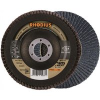 Rhodius Lamellenscheiben LSZ F1 202742 125x22,23 60er Körnung Stahl