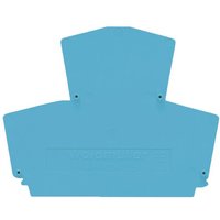 Weidmüller WAP WDK2.5 BL Abschlussplatte hellblau 1,5mm 1059180000 (Inhalt 20 Stück)