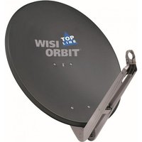 WISI Sat-Offsetantenne 85cm OA85H Aluminium graphitgrau