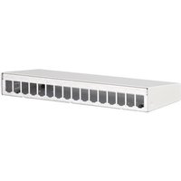 Metz E-DAT Modul 16er 130861-1602-E AP Gehäuse rw RAL 9010 unbestückt