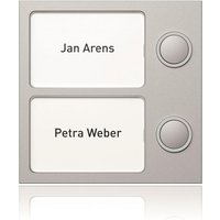 Ritto Portier Tastenmodul 1875220 (2Tasten) silber