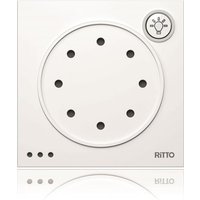 Ritto Portier Türsprechmodul 1876070 weiss m.Lichttaste