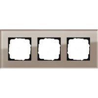 GIRA 0213122 Abdeckrahmen 3fach Esprit Glas Umbra