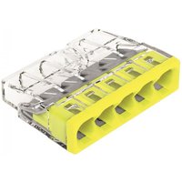 WAGO 2273-205 COMPACT-Verbindungsdosen- klemme,für eindrähtige Leiter,max.2,5mm² (Inhalt 100 Stück)