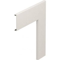 OBO GK-OTGFRW Oberteil Flachwinkel glatt PVC reinweiß RAL9010 6274490