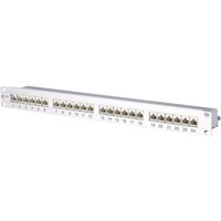 Metz E-DAT C6A Patch-Panel 130855C-E 1HE 24 Port LSA Class EA 500 MHZ