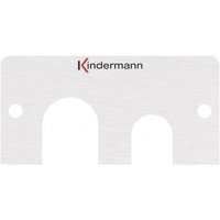 KIND Konnect 50 alu - 7444000444 Blende 1/2 50x50 m.Kabeldurchlass 12+9mm