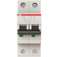 ABB Automat C 16A S202-C16 2-polig 6KA Compact