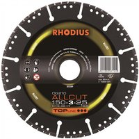 Rhodius Diamantscheiben DG 210 Allcut 150x3,0x2,5x22,23 303389