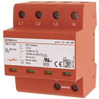 DEHN Anschlussfertiger Basis- DSH TT 255 Kombi-Ableiter für TT-und TN-S-Systeme