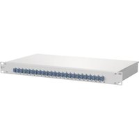 Metz OpDAT fix 24xLC-D SM 1502597424-E OS2 Keramik blau best. 19" 1HE Spleißbox