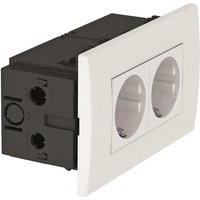 OBO SDE-RW D0RW2 Steckdoseneinheit Modul 45 2f 84x140x59mm PC rws 6119407