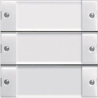 GIRA 5333100 eNet Funk Wandsender 3fach BSF System 55 Klar/Reinweiß glänzend