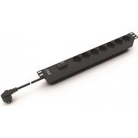 ENOC 19 Zoll Steckdosenleiste 7f- EPH07 fach mit ÜSS optischer Anzeige