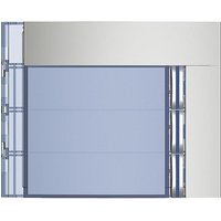 BTicino 352031 Frontblende Ruftasten- modul SFERA 3RT Allmetal