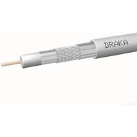 Draka Koaxkabel 1,0x4,65 Coax10AD10SAL 500mTrommel >100dB weiss 60024867 (Inhalt 500 Stück)