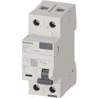 Siemens FI-Schalter 2x16A 5SV31116 Typ A 16A 1+N-pol 10mA 230V 2TE