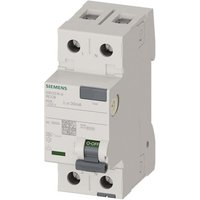 Siemens FI-Schalter 2x40A 5SV33146 Typ A 40A 1+N-pol 30mA 230V 2TE