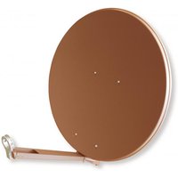 Televes Alu-Spiegel 75x80 S760CL-Z Classic-Line ziegelrot