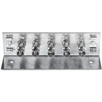 AXING Erdungswinkel einreihig QEW 5-12 Quickfix 5-fach Erdung u. Pot.-ausgleich