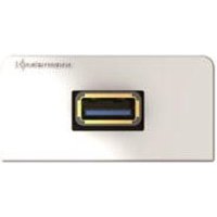 KIND Konnect design click ws 7456000529 USB3.0 A-Bu/Bu Blende 1/2 Kabelpeitsche