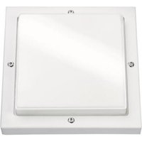 SGL LED-Wandleuchte Bassi weiss 611188 10W 580lm 3K IK10 IP65 m.Dae 240x240mm