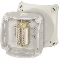 Hensel Reihenklemmenkasten RK 0207 T 1,5-2,5qmm 7 Klemmen WKM, m.Außenlaschen