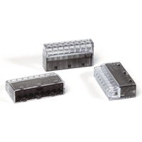 Hellermann HCPM-8-PC-BK/CL Verbindungs- klemme 8polig schwarz 148-90041 (Inhalt 50 Stück)