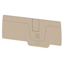 Weidmüller AEP 2C 6 Abschlussplatte beige 1991970000 (Inhalt 50 Stück)