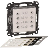 Legrand 752199 myHome Szenariotaster 8-fach Valena Life ultraweiß