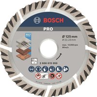 Bosch Diamant-Trennscheibe 125mm Standard for Universal 2608615059 Bosch Diamant-Trennscheibe 125mm Standard for Universal 2608615059