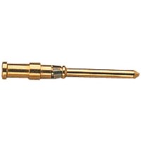 HART Han D M Crimpkontakt 09152006123 Stecker 0,5qmm Au/HMC 09152006123 (Inhalt 100 Stück)