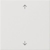 GIRA 536103 S3000 Bedienaufsatz Pfeile System 55 Reinweiß glänzend