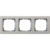 GIRA 021333 Abdeckrahmen 3fach E2 Edelstahl