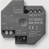 Siedle Bus-Schalt-Einheit BSE 650-02 Schwarz