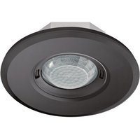 Esylux MD-FLAT 360i/8 ROUND EP10428074 BLACK Decken-Bewegungsmelder 360°