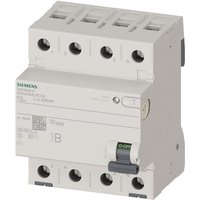 Siemens 5SV36464 FI-Schalter 5SV3646-4 Typ B 63A 3+N-polig 300mA 400V 4TE