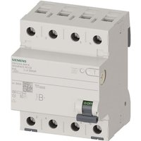 Siemens 5SV33444KK14 FI- 5SV3344-4KK14 Schalter Typ B+ 40A 3+N-pol 30mA 400V
