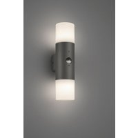 TRIO Fassadenleuchte HOOSIC 222260242 excl. 2xE27 max. 60W Aluguss anthr. BWM