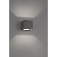 TRIO Wandl. ADAJA grafit IP54 226860242 6W 3000K 480Lm Lichtaustr.verstellbar