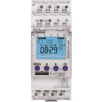 THEB Zeitschaltuhr digital SEL172top3 Astro 24H/7T mit Gangreserve 2TE 2K 84SP