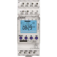 THEB Zeitschaltuhr digital TR622top3 24H/7T mit Gangreserve 2TE 2K 84SP
