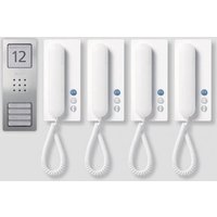 Siedle Audio-Set Siedle SET CA 812-4 E/W Compact Edelstahl gebürstet