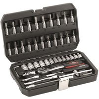 Cimco Steckschlüssel-Satz 1/4 113106 45-tlg.