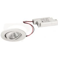 BRUM LED-Einbaustra. IP65 weiss DAMITA 6W 650lm 3000K 230V dimmbar DA68 ET50mm