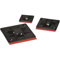 Hellermann QM30APT-A-PA66-BK (100) Klebesockel 30x30mm 151-02974 (Inhalt 100 Stück)