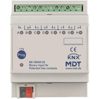 MDT Binäreingang 8-fach 4TE REG Ausführung potentialfrei BE-08000.02