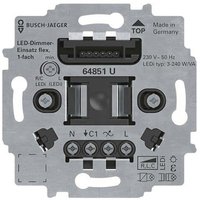 BJ LED-Tastdimmer-Einsatz flex 64851 U